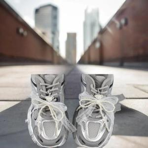 LYM Lace Bow Imitation Keychain Removable Shoe Buckle Bag Pendant Accessories Heart Pendant Aesthetic Key Holder Gifts