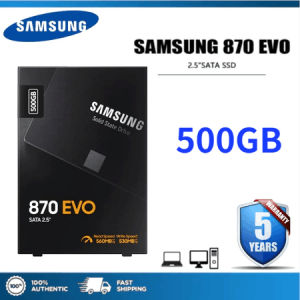 Samsung SSD 870 EVO 500GB 1TB 2TB Built in Solid State Drive SATA3 2.5 Laptop Desktop Five Year Warranty