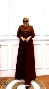 gamis new lusy brukat katun