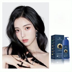 Washing=Coloring [Easy Cover Grey Hair] Caviar Protein Hair Dye/Power Hair Color/Plant Exyraction Deep Nourishment/Long-Lasting Color Fixing/Haircraft Hair Coloring Cream/Hair Dye Shampoo Permanent Color/Plant Extract Hair Coloring Cream