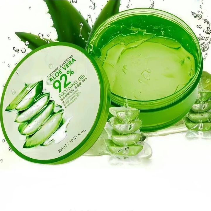 Aloe Vera Gel Guarantees 92% Aloe Vera 300ml Moisture Aloe Vera ...