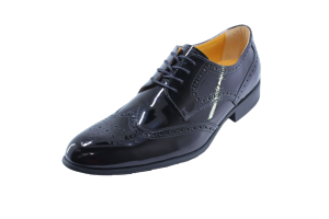 GF Shoe Pacidini Glossy Full Brogues Derby Gentleman Shoe M 6221-1
