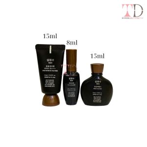 DATE 2027 Sulwhasoo nam dưỡng da mini Recharging serum 15ml emulsion 8ml  và kem chống nắng Sulwhasoo Uv defense 15ml