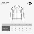 Lee Cooper Jacket Workwear Denim Light Blue. 