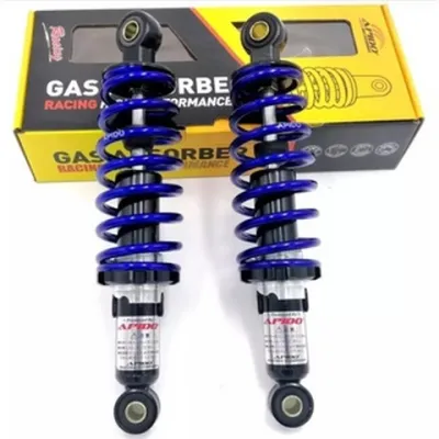 ( 100% HIGH PERFORMANCE ) APIDO RACING ADJUSTABLE GAS ABSORBER SET 340MM [ red / blue / black]