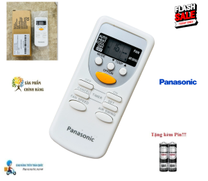 Remote Điều khiển thay thế điều hòa Pa_na_so_nic A75C2665 - Hàng mới 100% Tặng kèm Pin