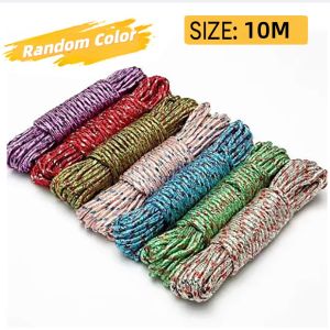 [Ready Stock] rope nylon rope sunshade rope outdoor hammock clothesline rope pull rope safety rope 绳子