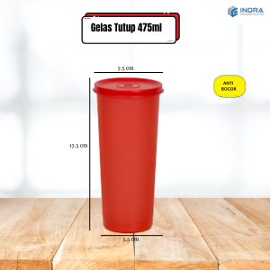 INDRA Jeli/Puding isi 25 cup Berhadiah Gelas Plastik 475ml (Cup : 26 gram)