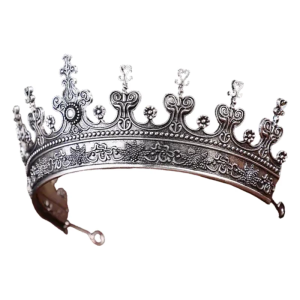 Kim loại sang trọng vương miện tiệc hairhoop vương miện Baroque tiaras cho phụ nữ thiết kế cho đám cưới và tiệc nhiếp ảnh