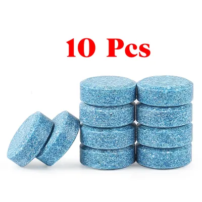 30Pcs Windshield Tablet Wiper Fluid Glass Concentrated Cleaner Tablet Auto Window Cleaning Effervescent Solid Tablet For Car Kitchen Glass
