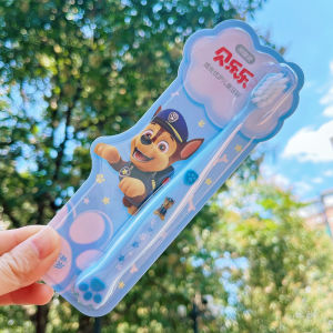 🍀Bàn chải trẻ em lông mềm KIDS，Chó cứu hộ-Paw Patrol Bàn chải đánh răng trẻ em lông mềmsiêu mịn chăm sóc răng miệng cho bé từ 2-12 tuổi
