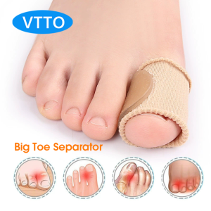 VTTO 1Pair Toe Protectors Sleeve Bunion Pads Cushion Big Toe Guards Silicone Toe Covers For Protection Of Ingrown Toenails