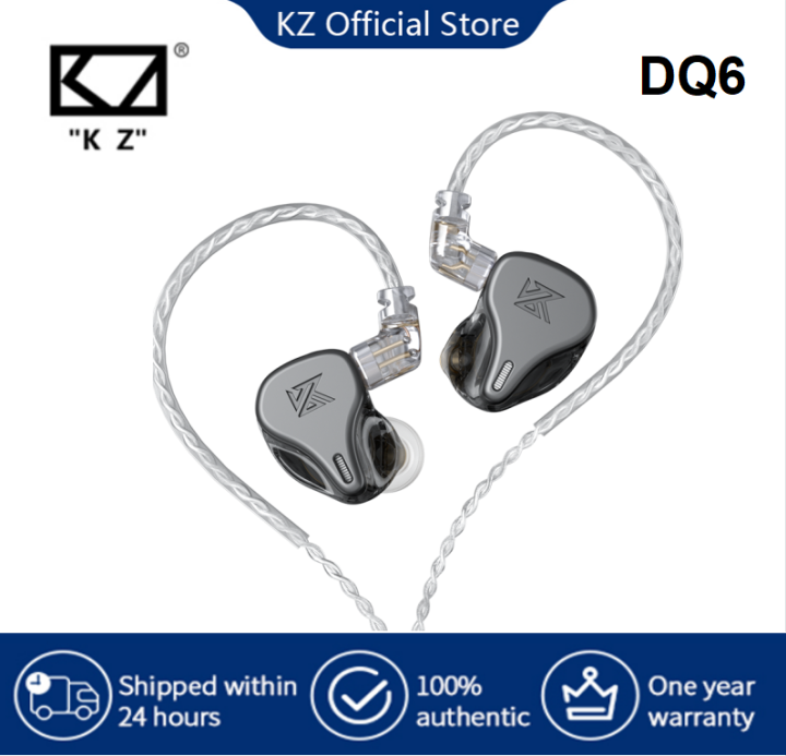KZ DQ6 In Ear Earphones Sports Game PUBG Bass Waterproof Android