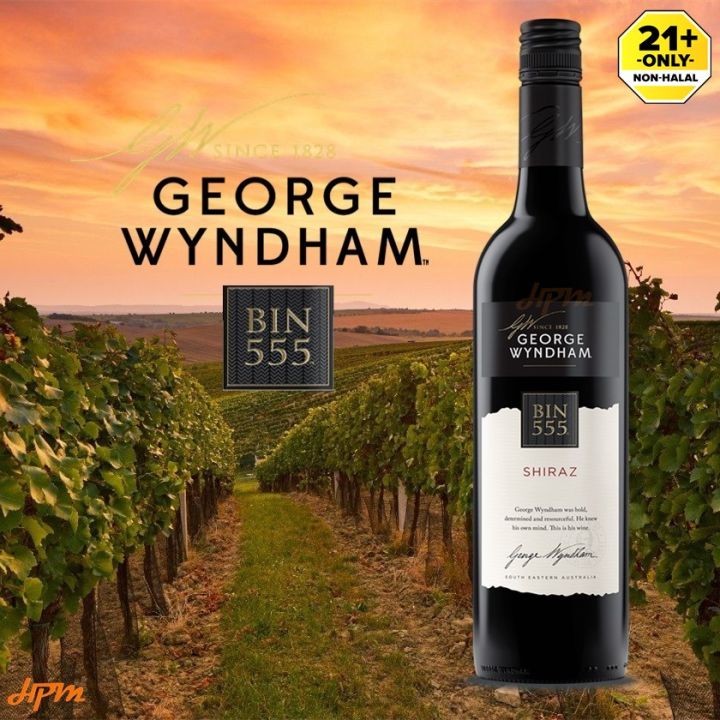 George Wyndham BIN 555 Shiraz 750ml | Lazada
