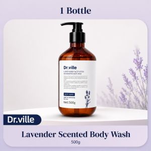 Dr.ville Korea Acne Body Wash Salicylic Acid Shower Gel Deep Clean Whitening for Body Anti-Mite and Anti-Itch 美白祛痘沐浴露 500ml