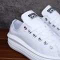 Sepatu Converse Chuck Taylor All Star Ox Move Full All White Putih. 