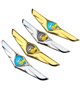 Logo Honda hợp kim thể thao cho Honda Civic Gen 8 Honda Civic Gen 8 (06 - 11) Honda Civic 06 – 11