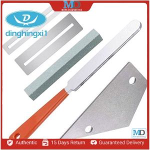 MD MOHS DIAGNOSTICS Guitar Luthier Tool Include Fret Leveling BeamGuitar Fret FileRocker and Fingerboard ProtectorsGrinding Stones