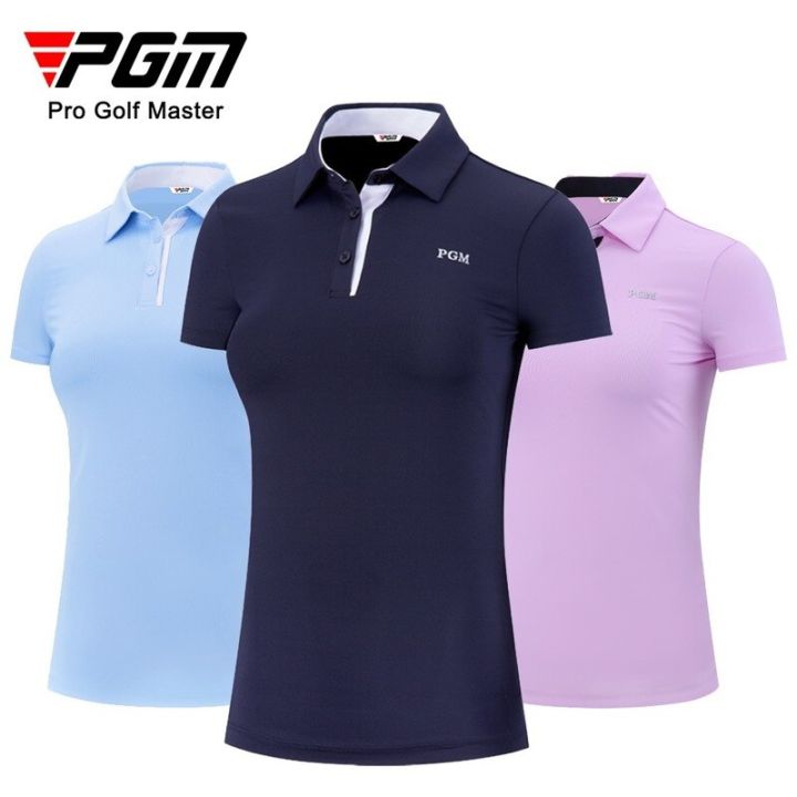 Women Golf Short-Sleeved T Shirt Ladies Shirts Sports Slim Quick-Dry  Breathable