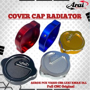 Tutup Cap Radiator CNC Vario Nmax Aerox Pcx Vixion cover Tutup Radiator