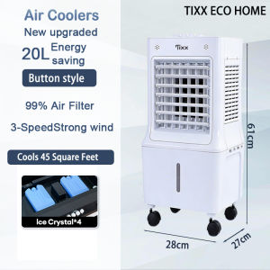 XTTX+Tixx Air Cooler Fan 10/20/45L Air Conditioner Inverter Detachable With Remote Control