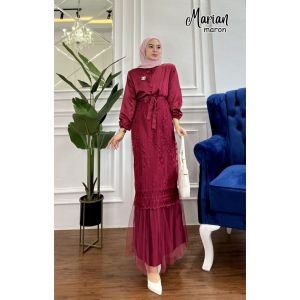 GAMIS PESTA MUSLIM MODEL DUYUNG MARIAN