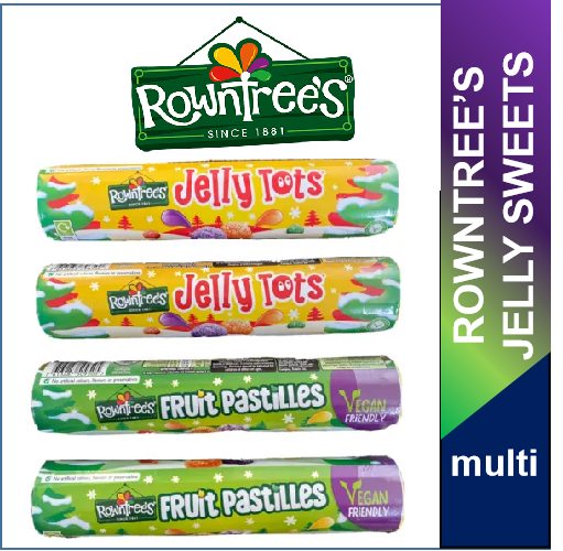 Nestle - Rowntree's Jelly tots (130G) / Fruit Pastilles (115G) Sweets ...