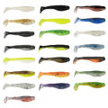เหยื่อหนอนยาง RipRoy BOOM! 6.5cm (2.8"), 3.5gm (1ซอง 6 ตัว) ปลาช่อน ปลากะพง ปลากระสูบ Texas Rig เหยื่อปลอม snakehead. 
