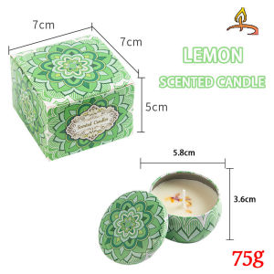 soy Scented Candle Home Fragrance Souvenir lithrow diwa candles flower candle for birthday souvenir
