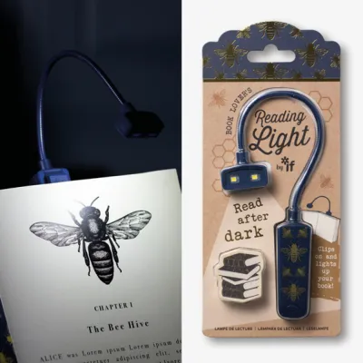 IF Book Lovers Reading Lights Clip On Portable Booklight (SG Seller Local Ready Stock)