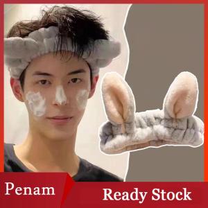 [PAM] Phụ Nữ Phim Hoạt Hình Kawaii Sang Trọng Đàn Hồi Tóc Ban Nhạc Mềm Rửa Mặt Hairbands Headband Phụ Kiện Tóc Cô Gái Ngọt Ngào Dễ Thương Mũ Nón