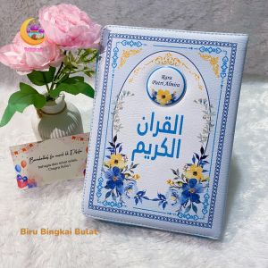 Quran Custom Nama Resleting A5 Terjemah Perkata Alquran Resleting Tajwid Aestethic Signature