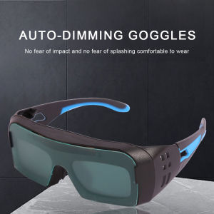 DIPPRUN อุปกรณ์ปรับสีอัตโนมัติแว่นครอบตาสำหรับเชื่อม  เฉดสีกว้างพร้อมแว่นตาช่างเชื่อมเจียรหน้ากากช่างเชื่อมหน้ากากช่างเชื่อมสำหรับตัดอาร์กพลาสม่า