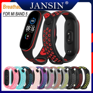 11 Colors For Xiaomi Mi band 6 5 NFC Smart Watch Dual Color Silicone Replacement Wristband for xiaomi mi band 6