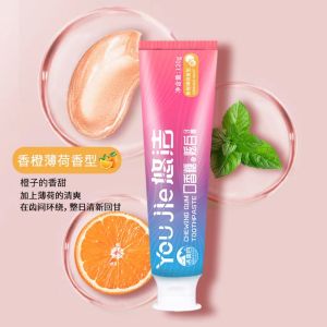 【MY Girl】W/ Freebie Toothbrush Long-Lasting Chewing Gum Toothpaste Whitening & Fresh Breath Fruit Flavor Baking Soda Toothpaste 120g