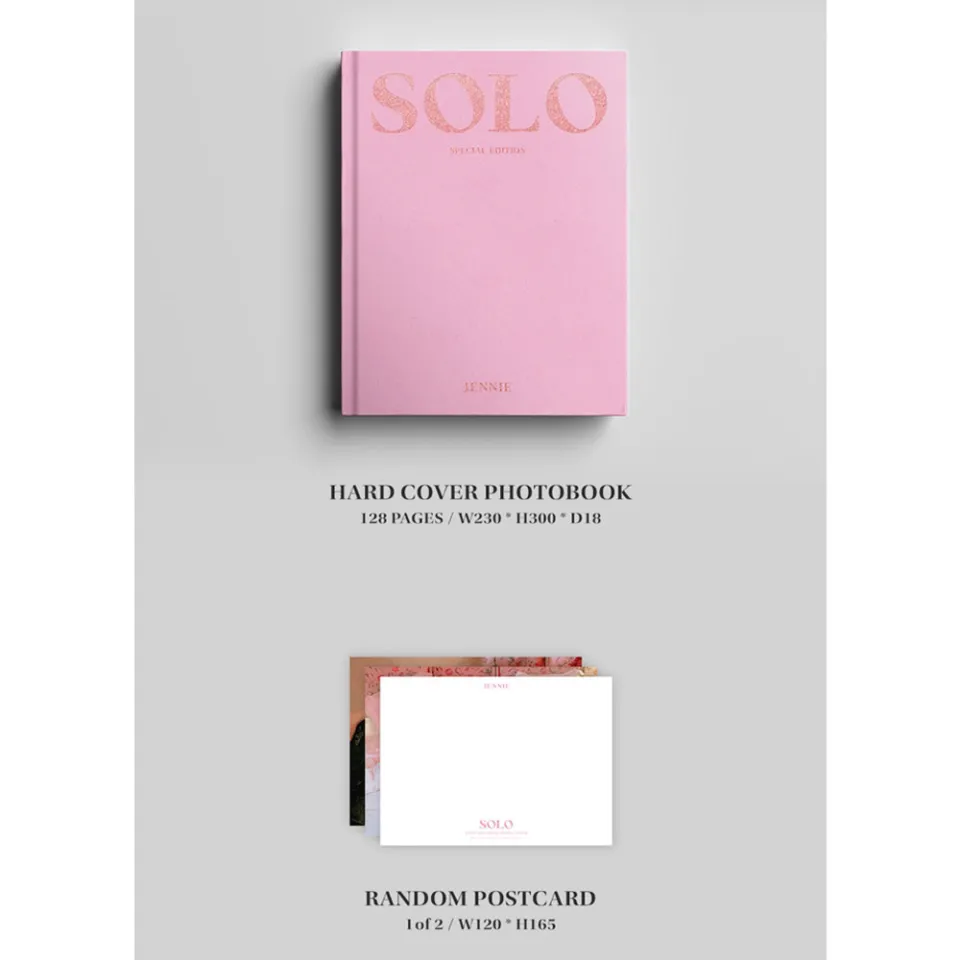 BLACKPINK JENNIE - 1st Single Album [ Solo ] Photobook Special