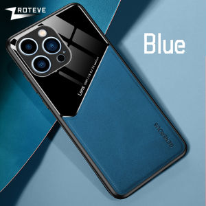 For iPhone 16 16e 15 14 Pro Max Case Zroteve PU Leather Car Magnetic Hard PC Cover For iPhone15 iPhone16 Plus iPhone14 Phone Cases