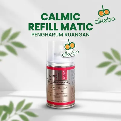Calmic Pengharum Ruangan Matic 340ml - Air Freshener Refill 186gr