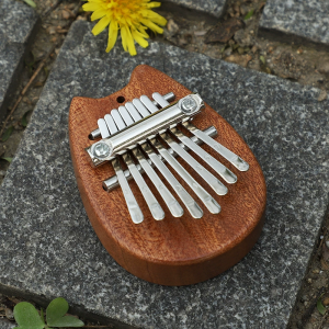 Mini Kalimba 8 Key Thumb Piano 1 Pack Water Drop Style Cute Instrument Portable Exquisite Gift Set