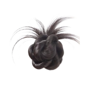 SUTONGXUE Tổng hợp Tóc giả búi tóc lộn xộn Scrunchie Cà Vạt Tóc đuôi ngựa Quả cầu lông Thời trang Tự nhiên Chignon càng thấp Phụ nữ