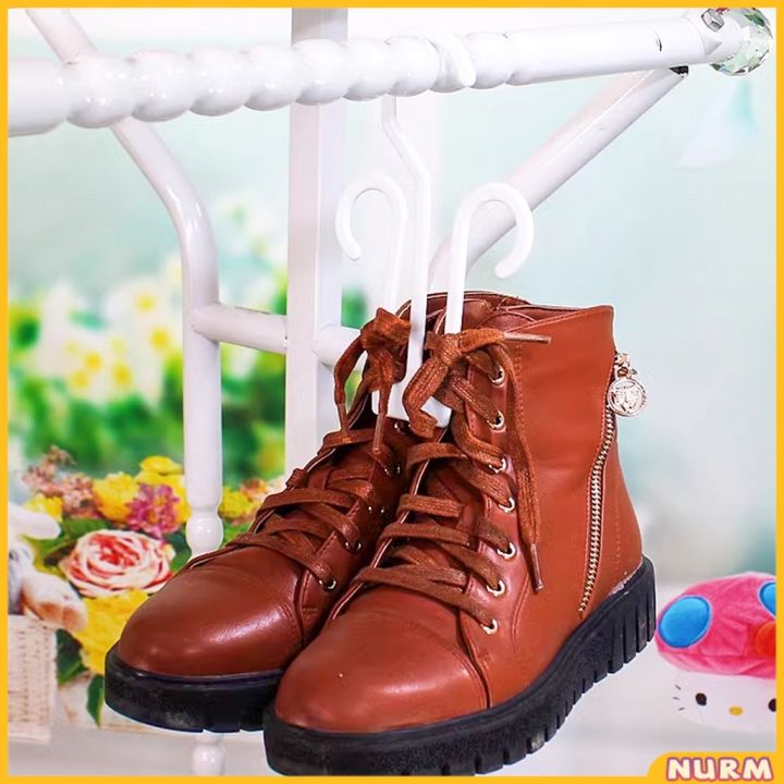 Nurm%2010pcs%20Shoes%20Drying%20Racks%20Multi-purpose%20Hanger%20Space%20Saving%20Slipper%20Double%20Hooks%20Supermarket%20Shelf%20-%20Image%203