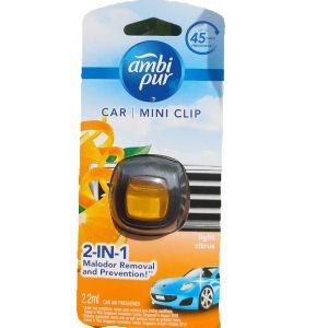 13กลิ่นพร้อมส่งAmbiPur Car Mini Series Air Freshener  Scent แอมบิเพอร์ คาร์ มินิ น้ำหอมปรับอากาศ  2.2ml