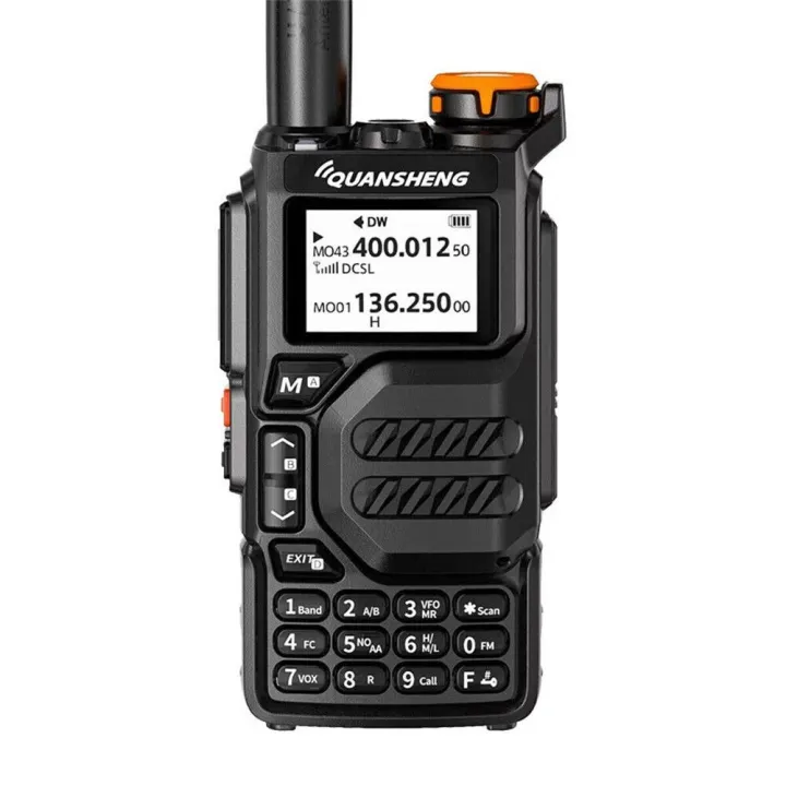 Quansheng UVK5 UV-K5 full band 50-600MHz AM FM K5 walkie talkie two way radio