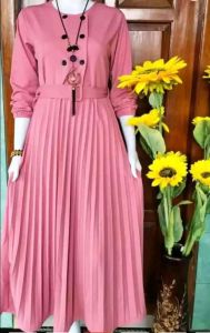 GAMIS PLISKET KANCING SABUK HIDUP