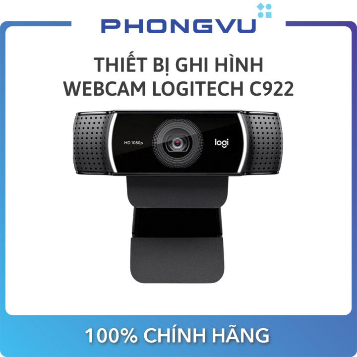 Thiết bị ghi hình/ Webcam Logitech C922 - Bảo hành 12 tháng