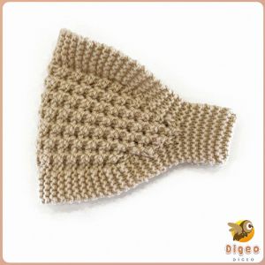 Digeo Women Turban Warmer Hat Headbands Pineapple Crochet Head Wraps Scarf for Girls