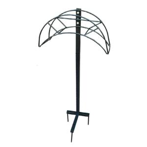 ชั้นวางโลหะแบบทำงานหนักแบบตั้งได้สำหรับที่แขวนท่อแบบตั้งทนทานอัพเกรดจากแท่นยึดท่อน้ำที่แขวนสายยางสวน