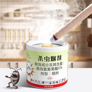 Viên Xông Khói Diệt Côn Trùng 6 Viên – Đốt Xông Diệt Gián Muỗi Kiến Ruồi Cypermethrin 5% Phòng Kín Hiệu Quả Nhanh Không Cần Xịt