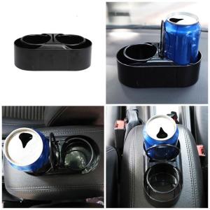 Đen Auto Car đồ giữ cốc xe có thể chai nước container cho xe tải nội thất bảng điều khiển hộp giữa