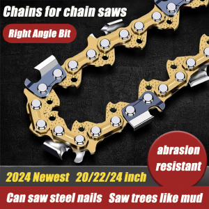 [Chain set] Chainsaw chain 20/22/24 inches Cemented carbide Sharp and wear-resistant Suitable for chain saws/ChainSaw/lithium ChainSaw Quality assurance